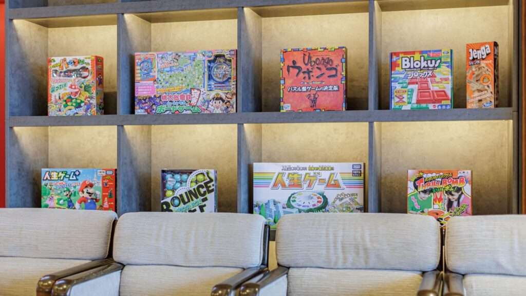 亀の井ホテル 筑波山のゲームエリア