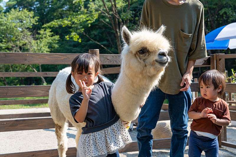 那須温泉 ホテルエピナール那須のふれあい動物園