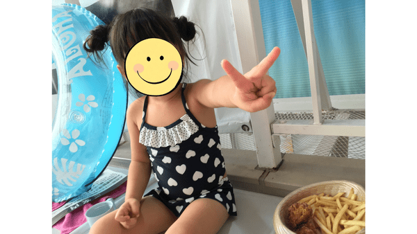 ハワイアンズのショー待ち