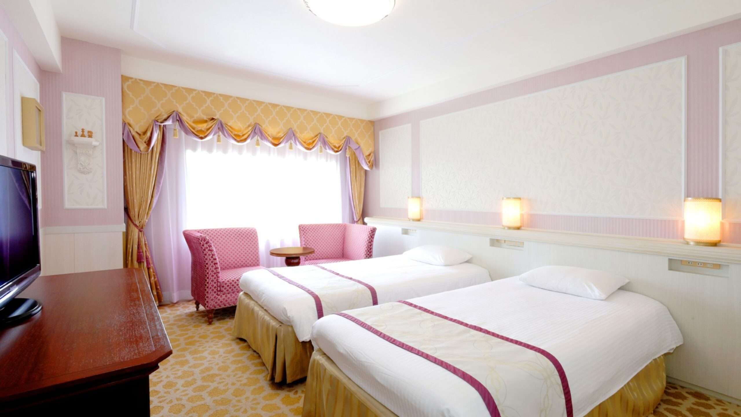 プリンセス風キャッスルルーム